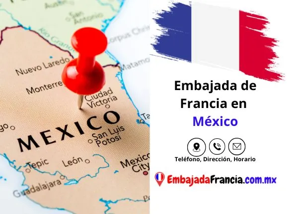 la embajada de francia en mexico y alrededores